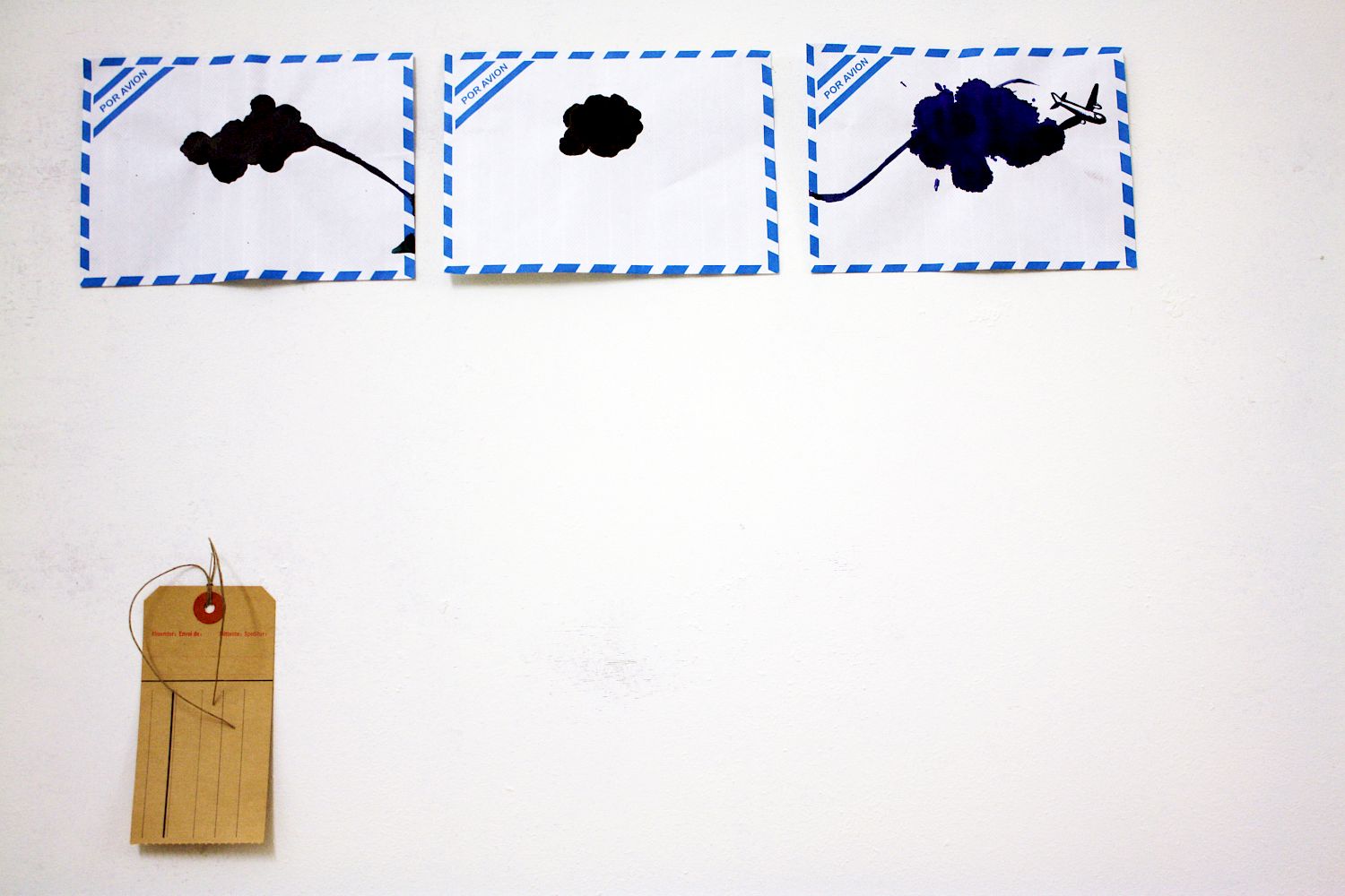 Raum und Bewegung Tuschbilder