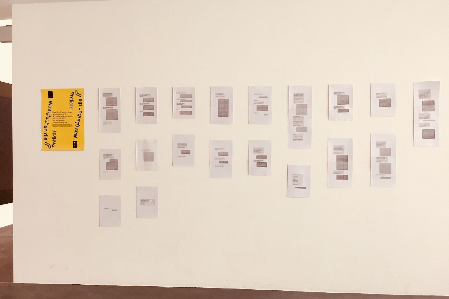 SMS-Tool «Was glauben die eigentlich!»